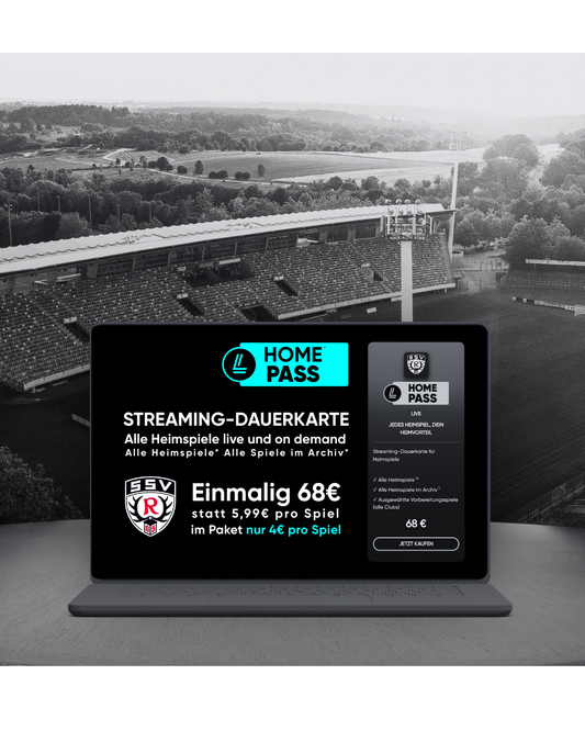 Saisonpass Livestream Heimspiele SSV Reutlingen